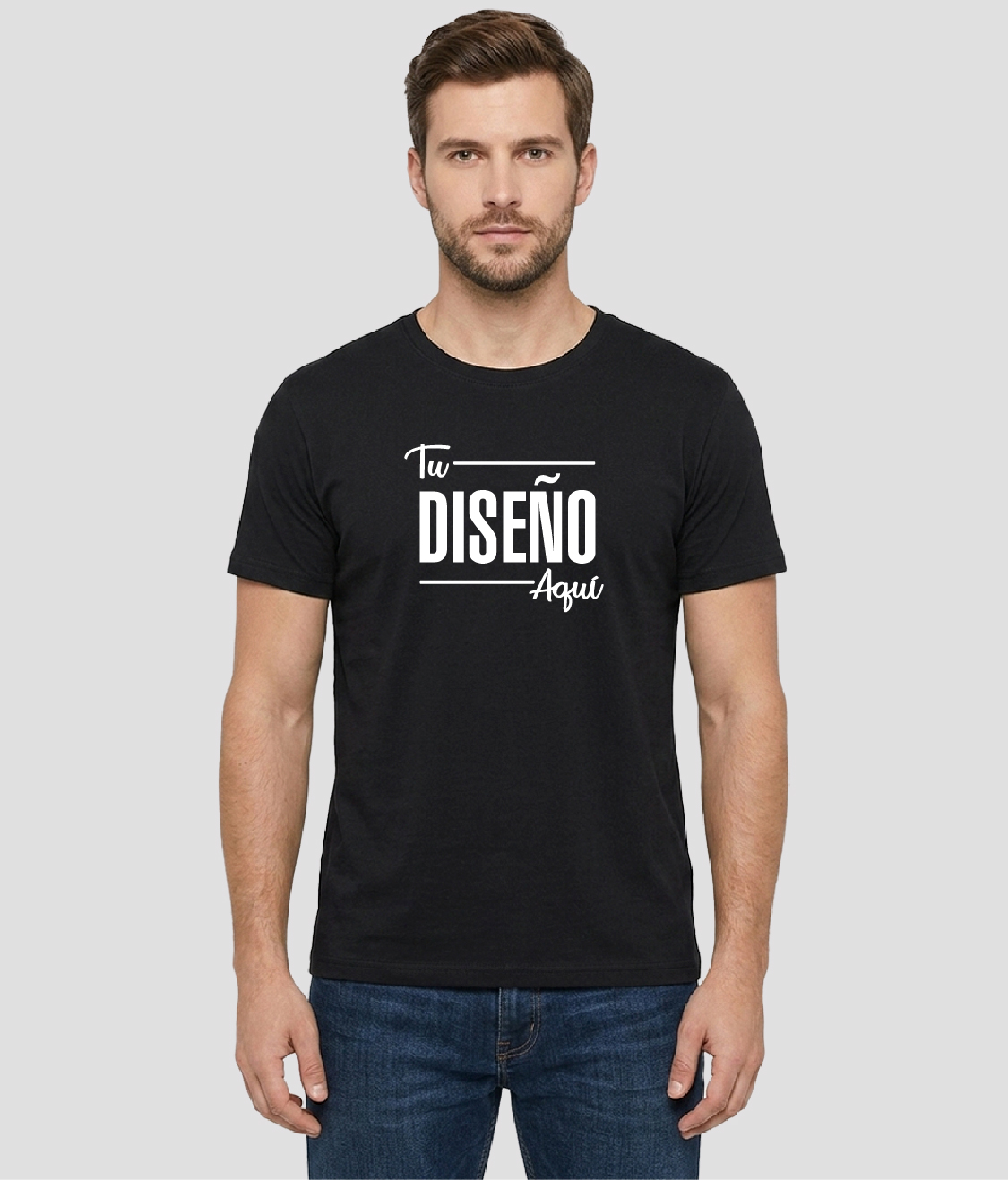 Yazbek Playera 100% Algodón Para Hombre Peso Medio C0200